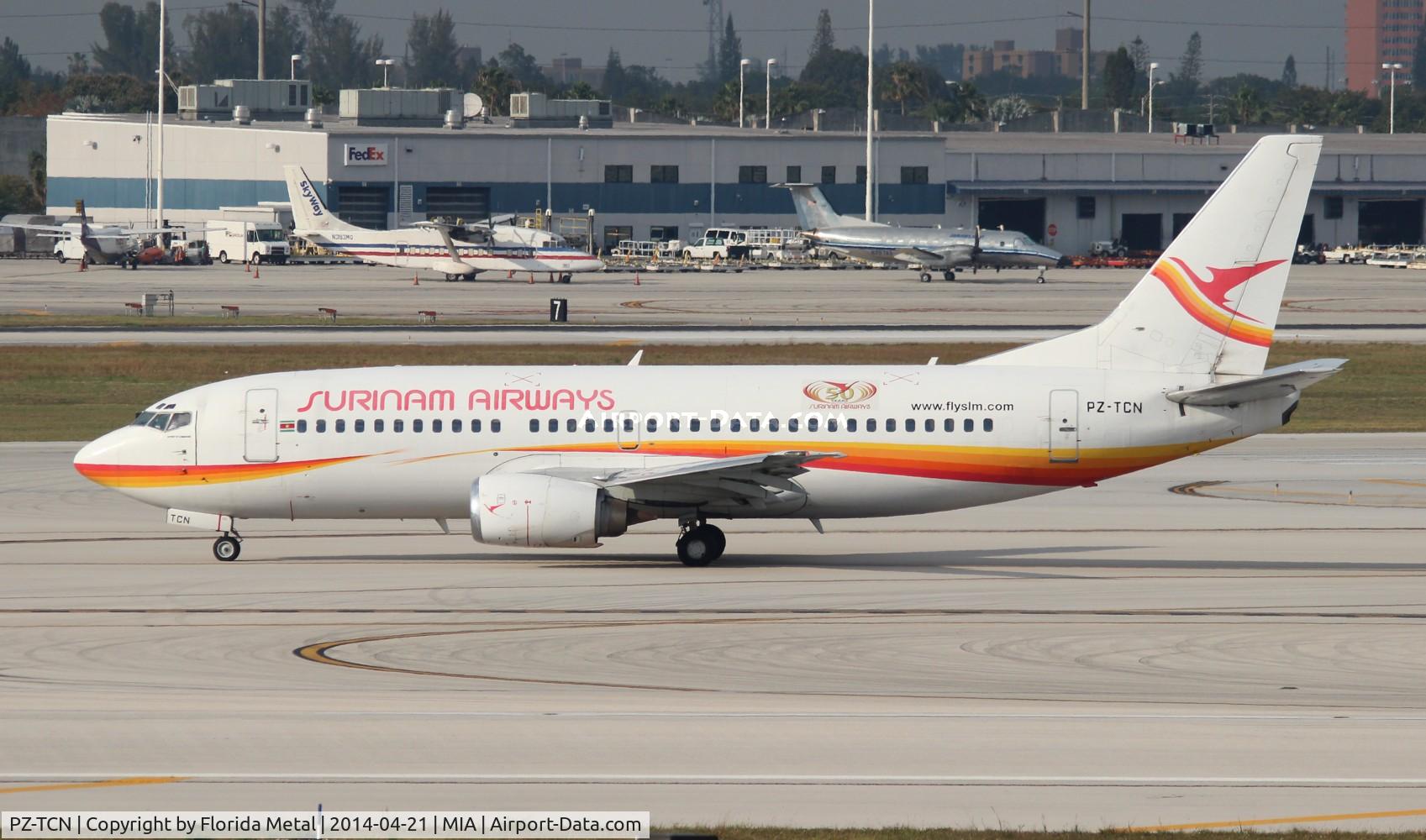 PZ-TCN, 1997 Boeing 737-36N C/N 28668, Suriname 737-300
