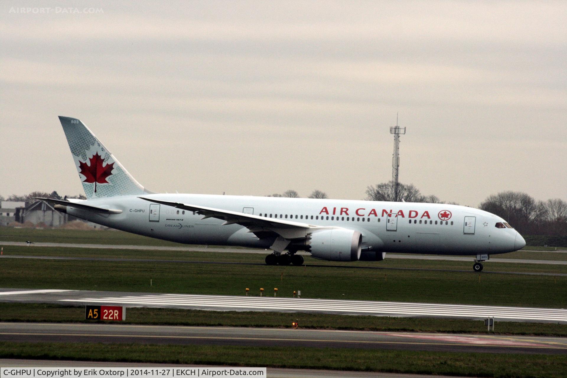 C-GHPU, 2014 Boeing 787-8 Dreamliner C/N 35259, C-GHPU taxing for take off rw 04R
