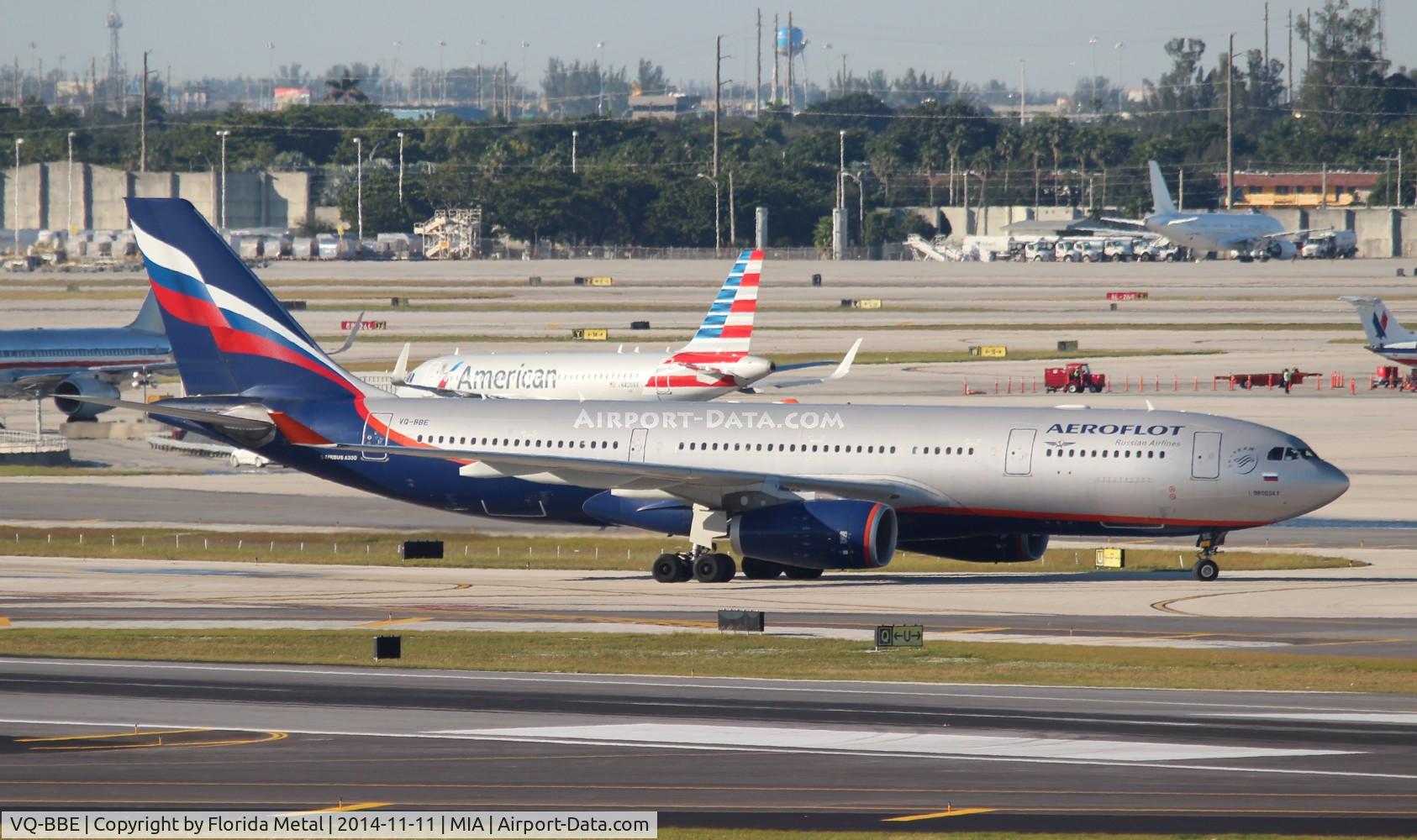 VQ-BBE, 2009 Airbus A330-243 C/N 1014, Aeroflot A330-200