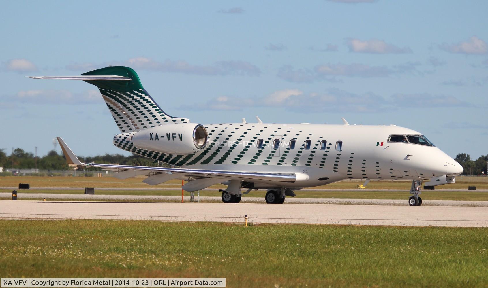 XA-VFV, Bombardier Challenger 300 (BD-100-1A10) C/N 20427, Challenger 300
