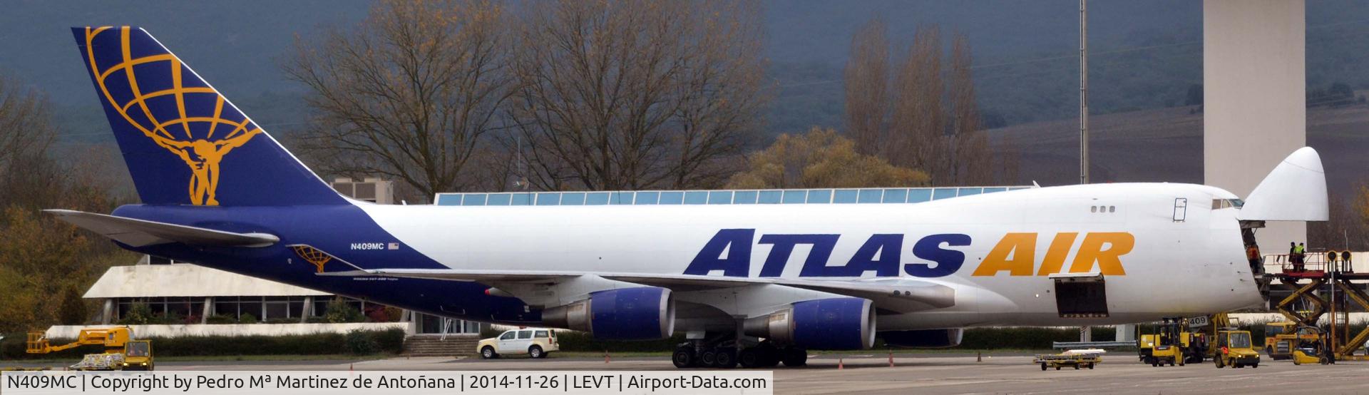 N409MC, 2000 Boeing 747-47UF C/N 30558/1242, Foronda Vitoria-Gasteiz - España