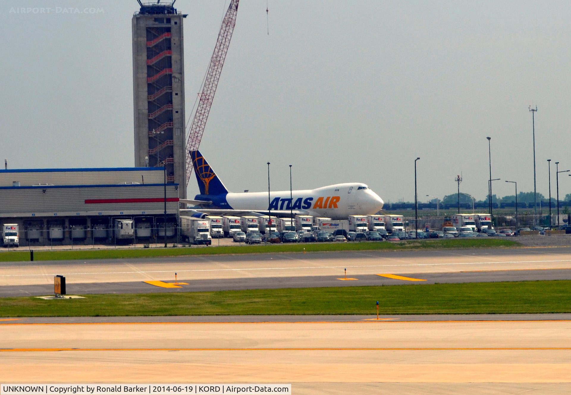 UNKNOWN, Boeing 747 C/N Unknown, Atlas Air B747 at O'Hare