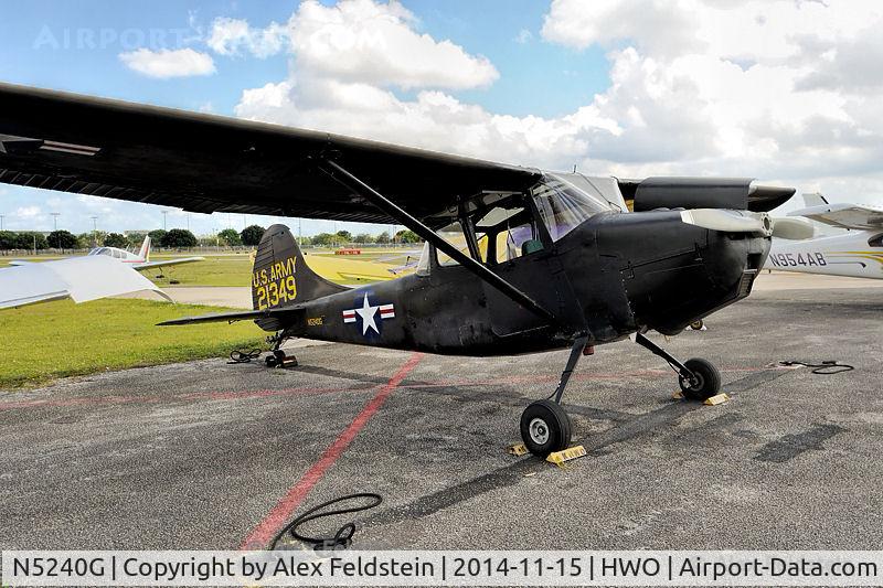 N5240G, 1951 Cessna 305A C/N 21349, North Perry
