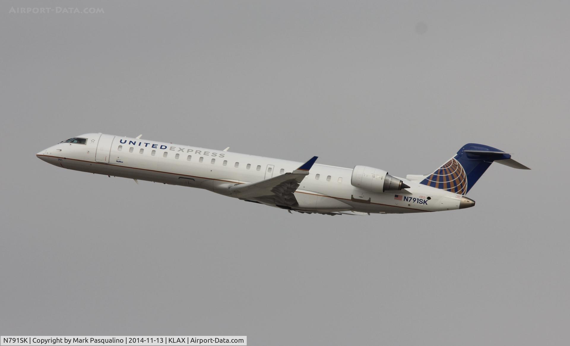 N791SK, 2009 Bombardier CRJ-700 (CL-600-2C10) Regional Jet C/N 10293, CL-600-2C10