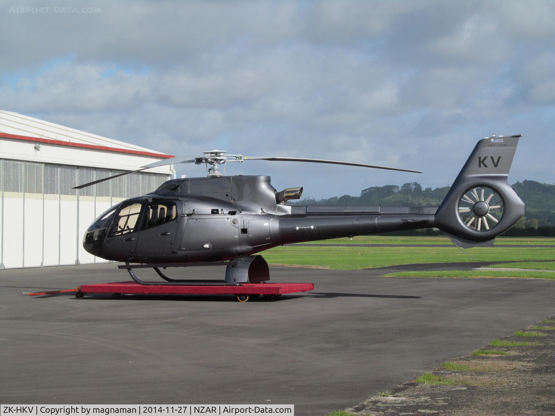 ZK-HKV, Eurocopter EC-130T-2 C/N 7896, must be soon off to pastures new