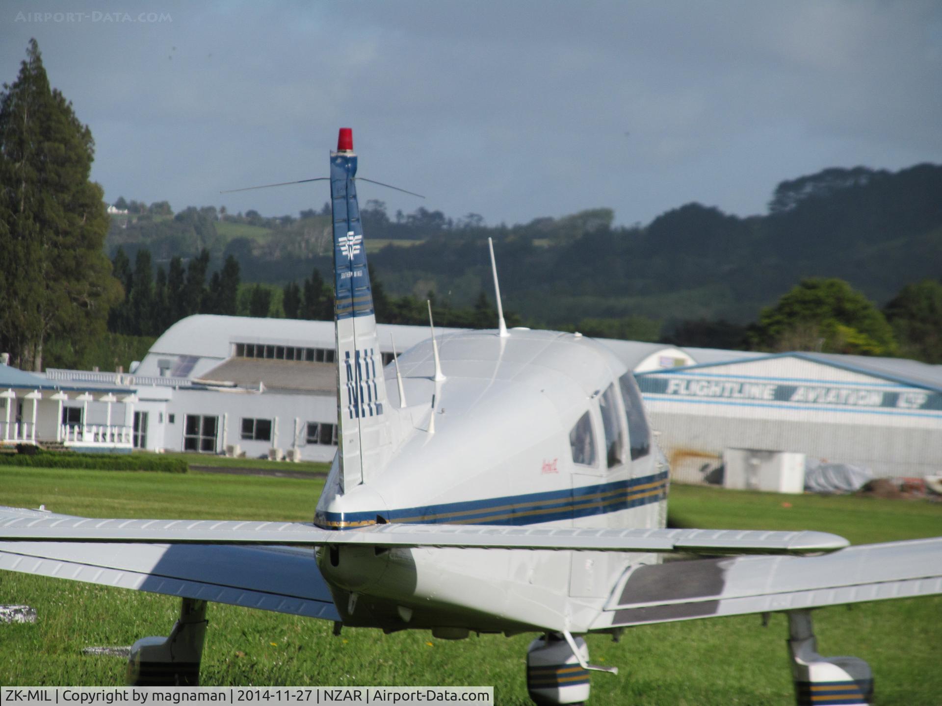 ZK-MIL, Piper PA-28-181 C/N 28-8690035, About to taxy out for flying lesson
