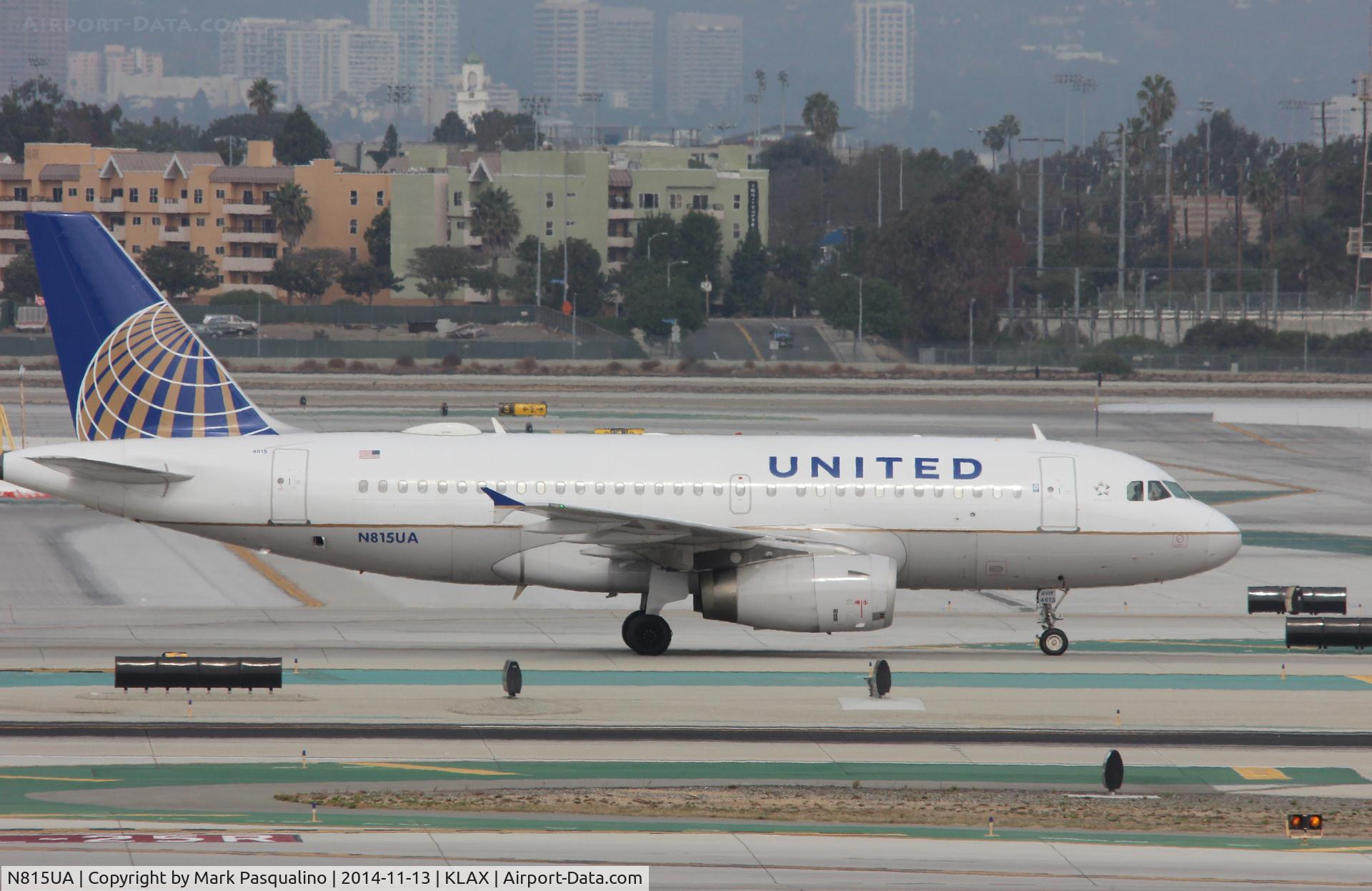 N815UA, 1998 Airbus A319-131 C/N 867, Airbus A319