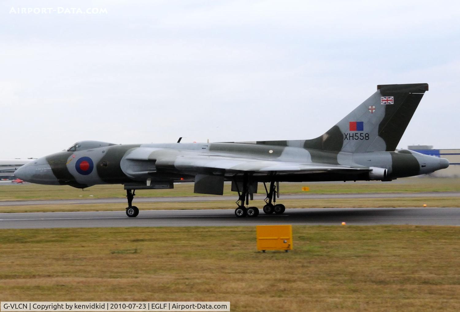 G-VLCN, 1960 Avro Vulcan B.2 C/N Set 12, Take off run.