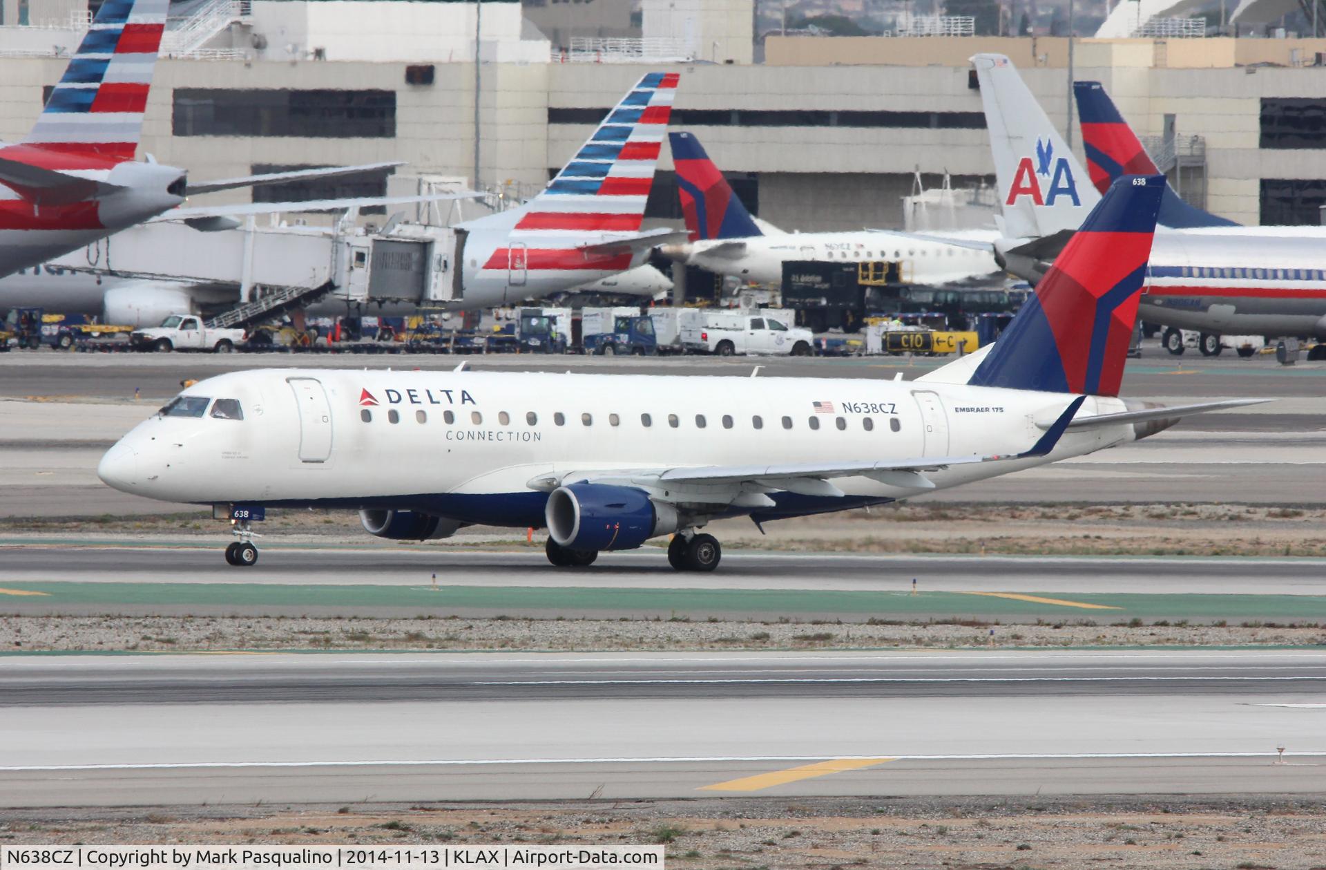 N638CZ, 2008 Embraer 175LR (ERJ-170-200LR) C/N 17000259, ERJ 170-200 LR