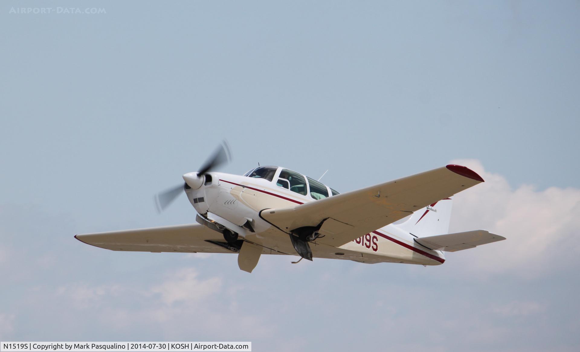 N1519S, 1962 Beech 35-B33 Debonair C/N CD-498, Beech B33