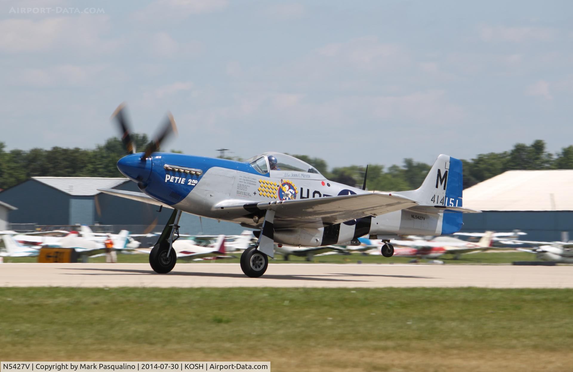 N5427V, 1944 North American F-51D Mustang C/N 44-72942, North American P-51D
