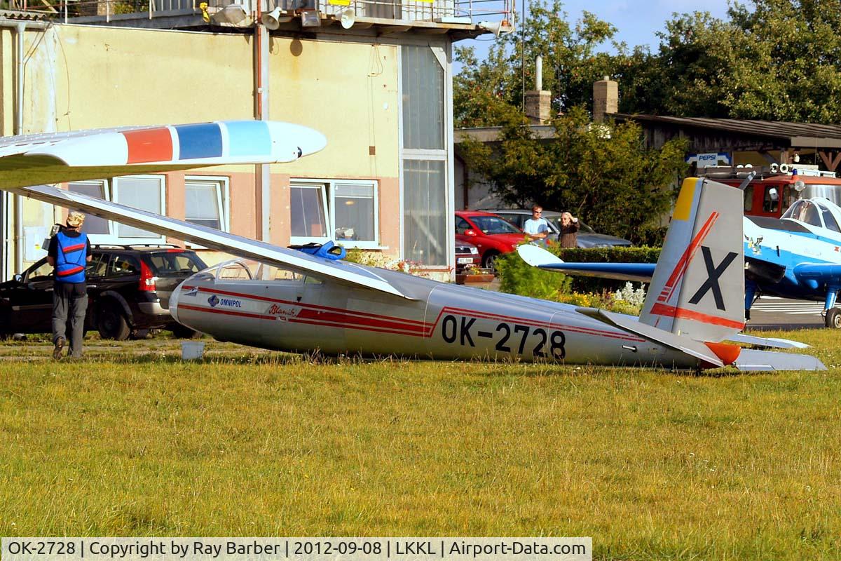 OK-2728, 1982 Let L-13 Blanik C/N 827420, LET L-13A Blanik [827420] Kladno~OK 08/09/2012