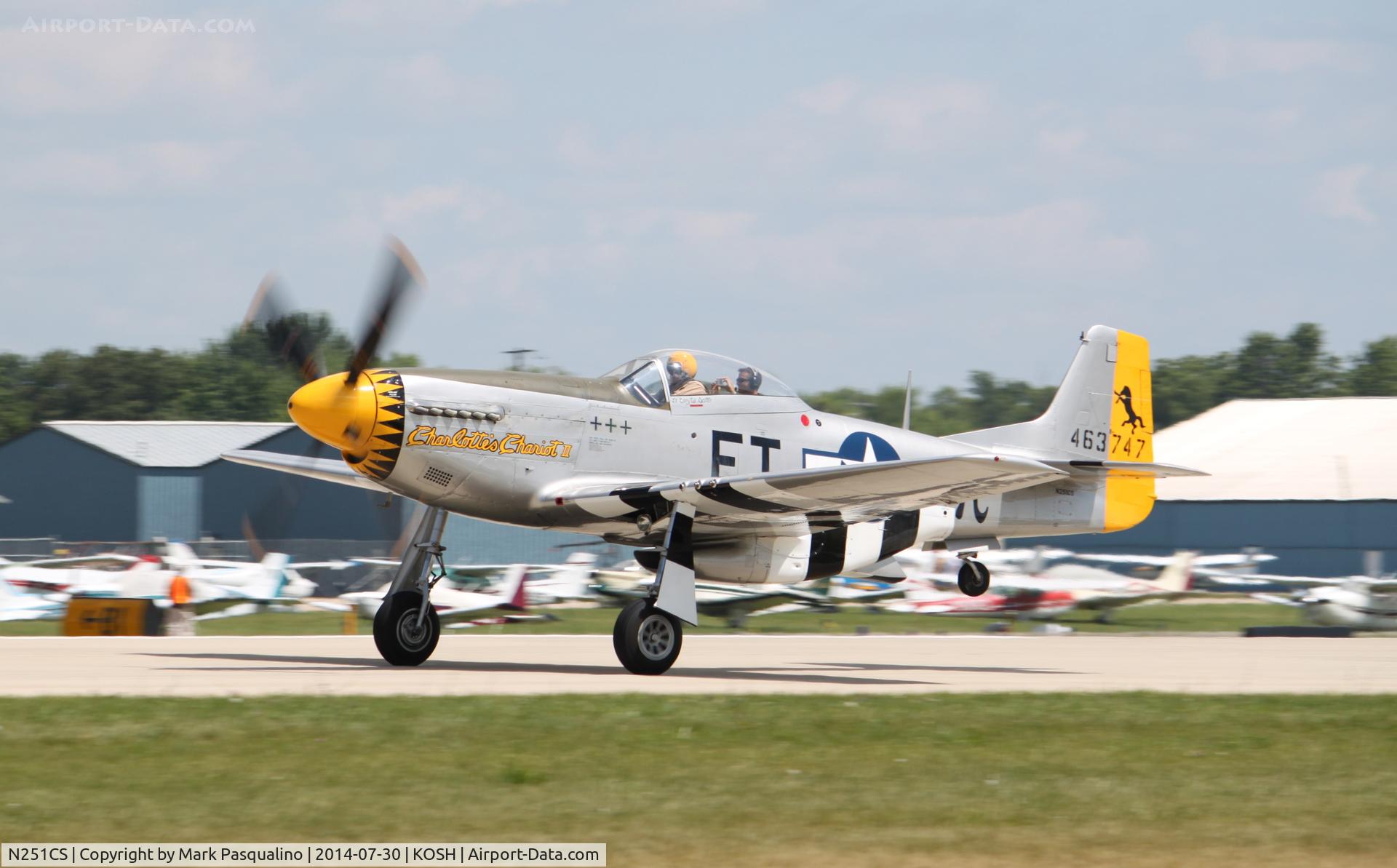 N251CS, North American F-51D Mustang C/N 44-74977N, North American P-51D