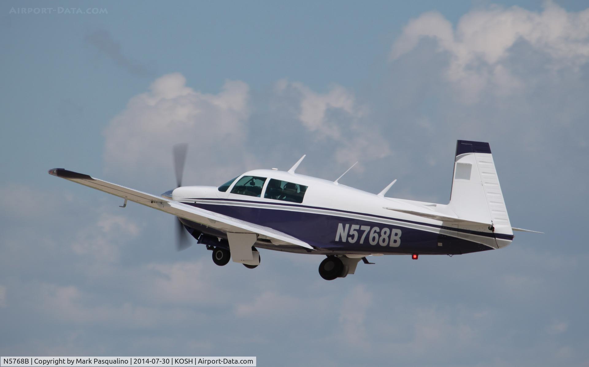 N5768B, 1984 Mooney M20J 201 C/N 24-1494, Mooney M20J