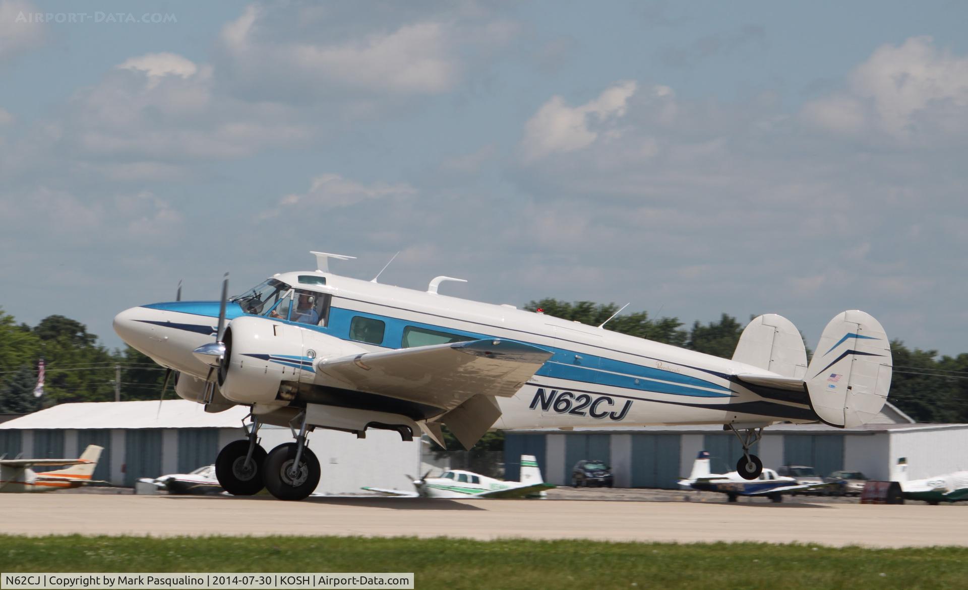 N62CJ, 1962 Beech H-18 C/N BA-633, Beech H18
