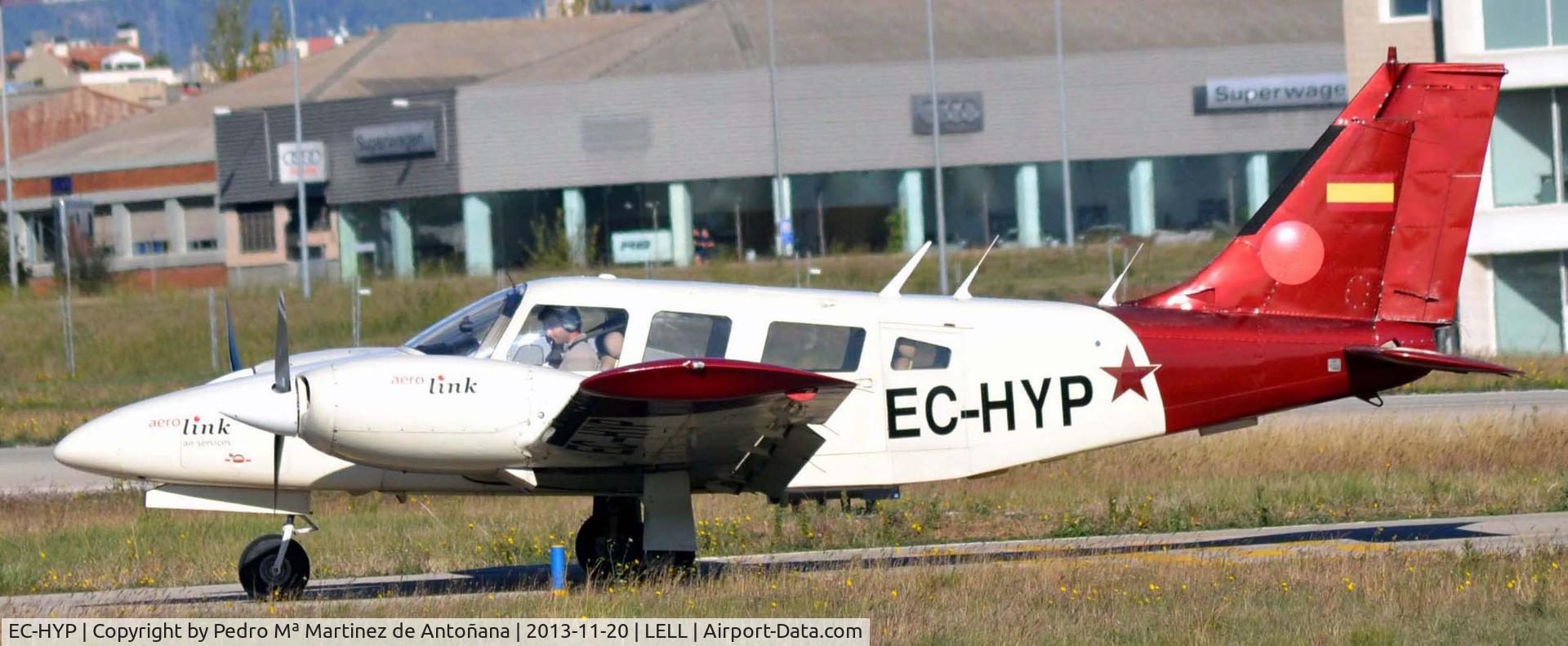 EC-HYP, 1982 Piper PA-34-200T C/N 34-7770343, Sabadell - España