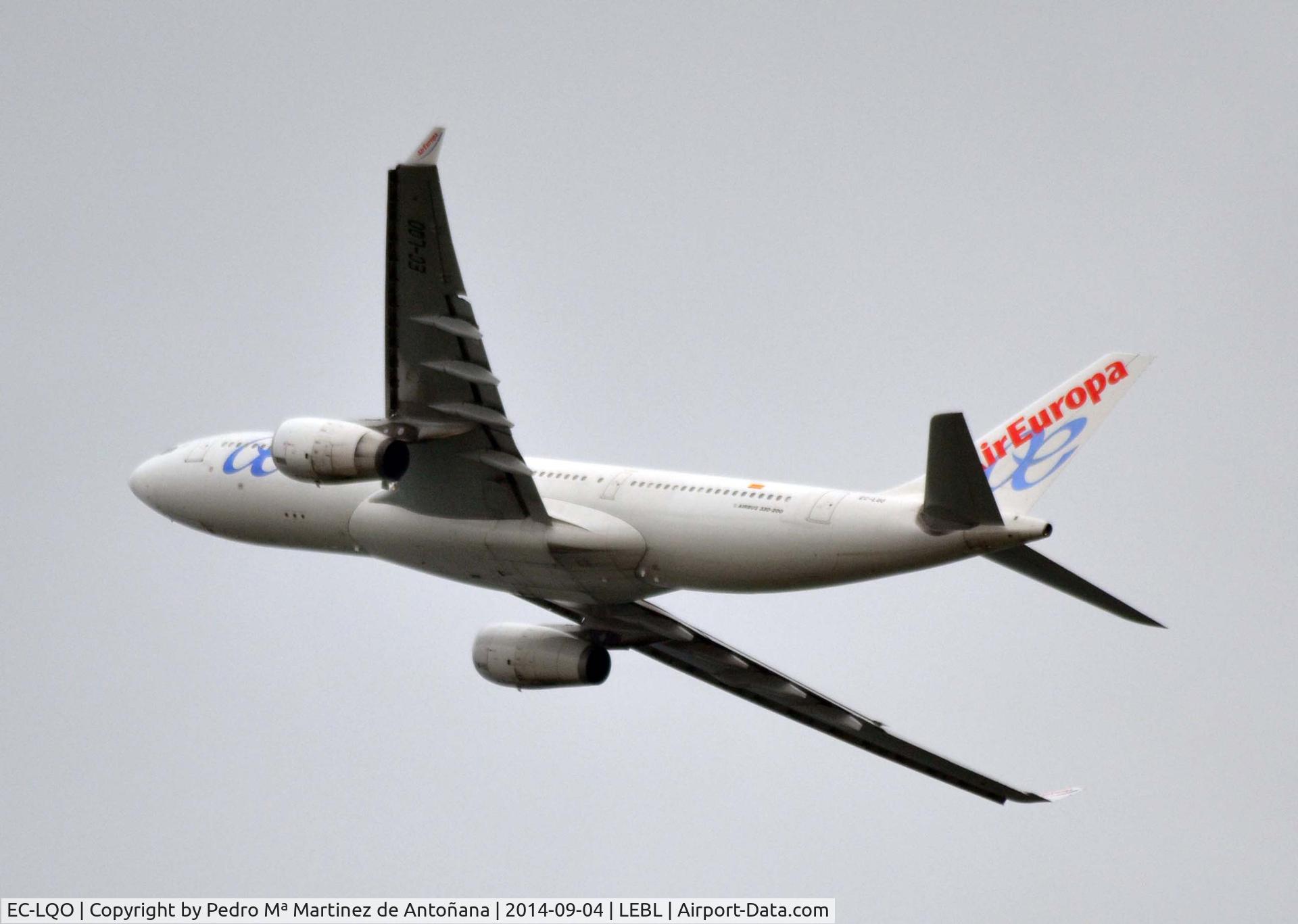 EC-LQO, 2002 Airbus A330-243 C/N 505, El Prat - Barcelona