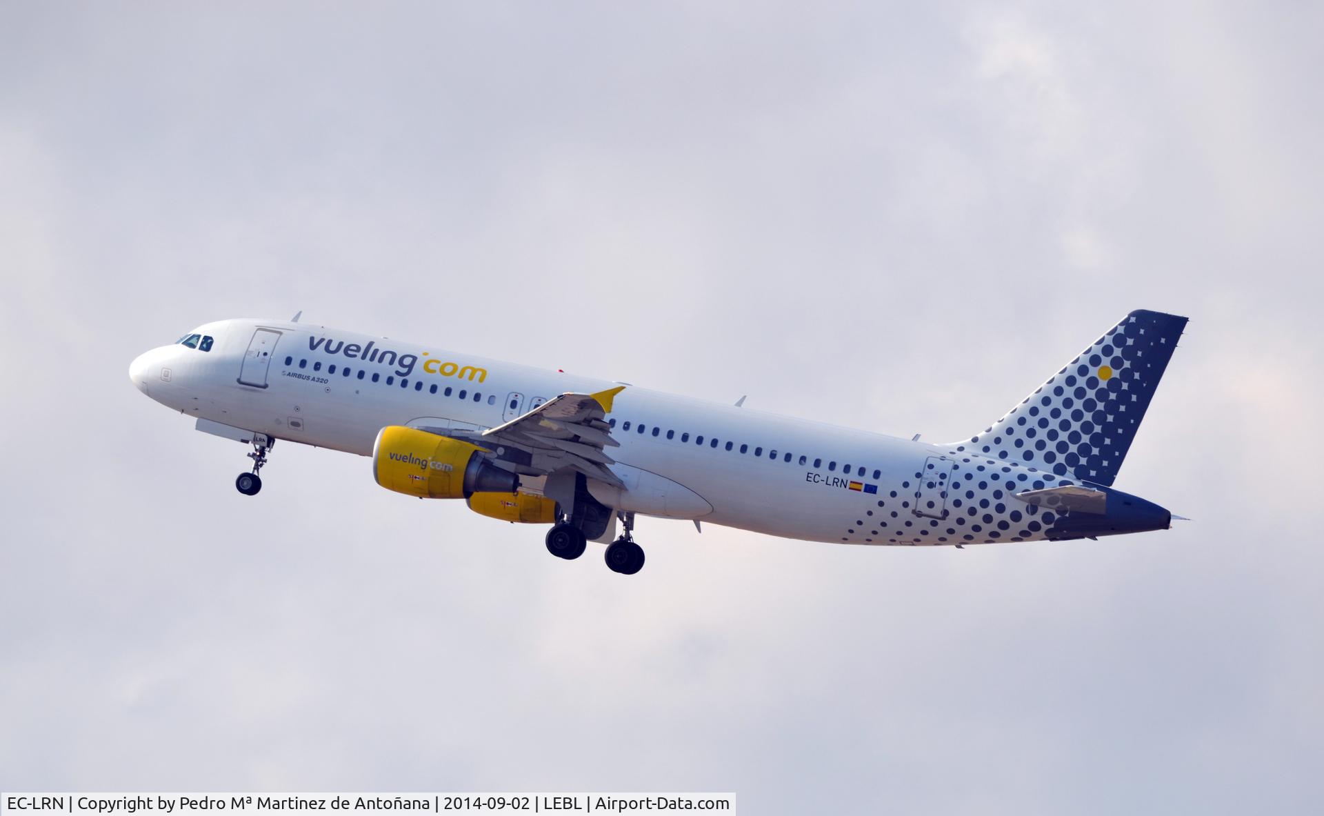 EC-LRN, 2009 Airbus A320-214 C/N 3995, El Prat - Barcelona