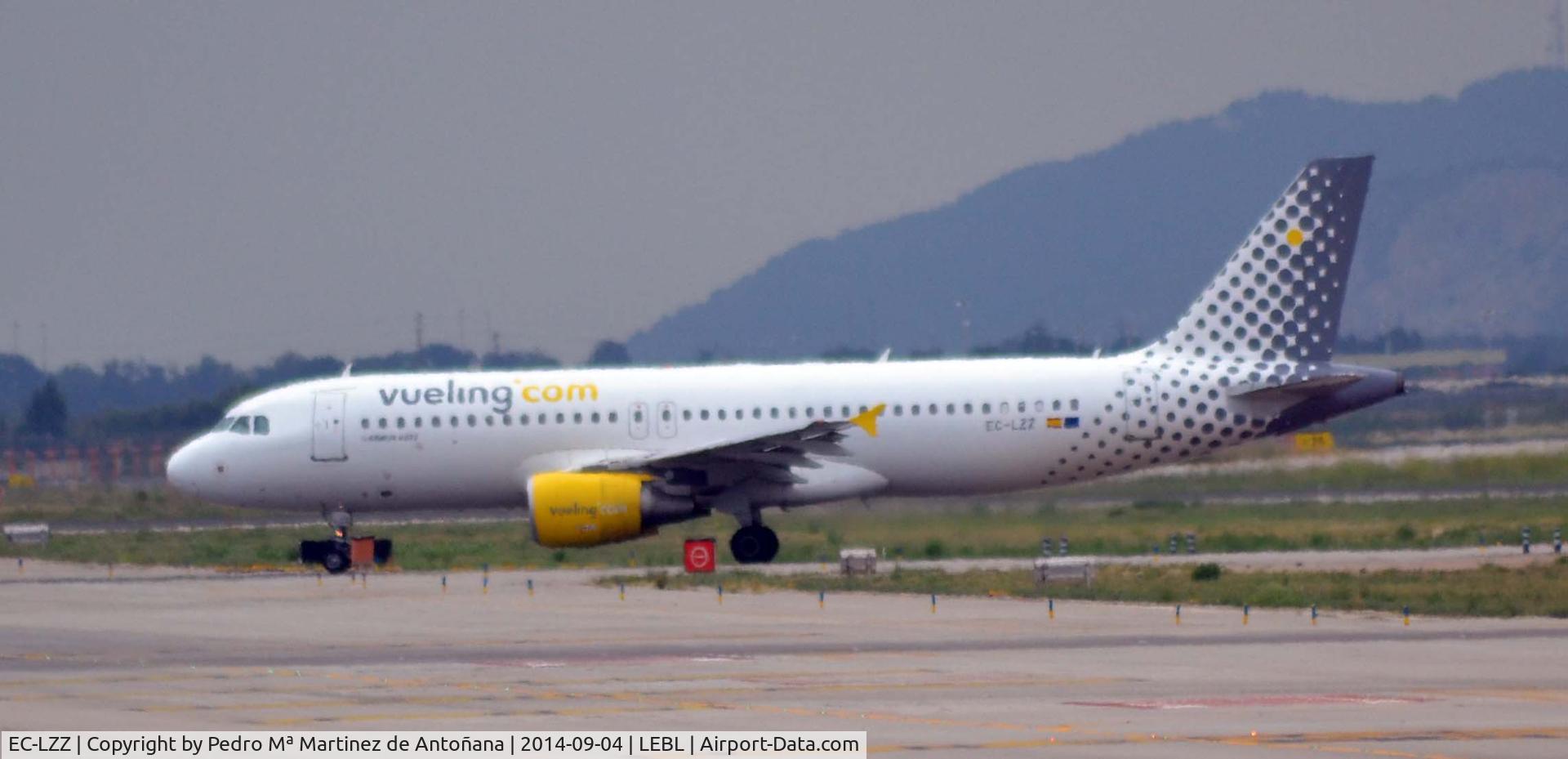 EC-LZZ, 2005 Airbus A320-214 C/N 2620, El Prat - Barcelona