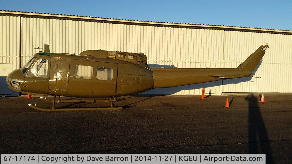 67-17174, 1967 Bell UH-1H Iroquois C/N 9372, Restored at Glendale Az. Airport. By Light Horse Legacy. Destined to become Take Me Home Huey project of Light Horse Legacy and Art by Maloney.  50th Viet Nam commemoration project. more pics on Light Horse Legacy on Facebook and webpage