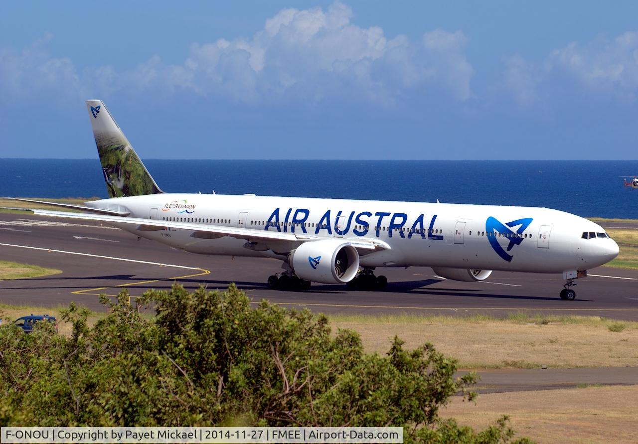 F-ONOU, 2009 Boeing 777-3Q8/ER C/N 35783, Brand new livery for Air Austral