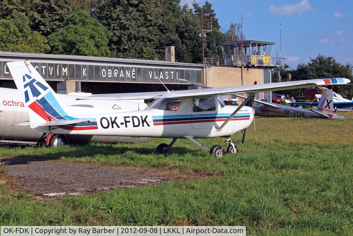 OK-FDK, 1980 Reims Cessna F152 C/N 1697, R/Cessna F.152 [1697] Kladno~OK 08/09/2012