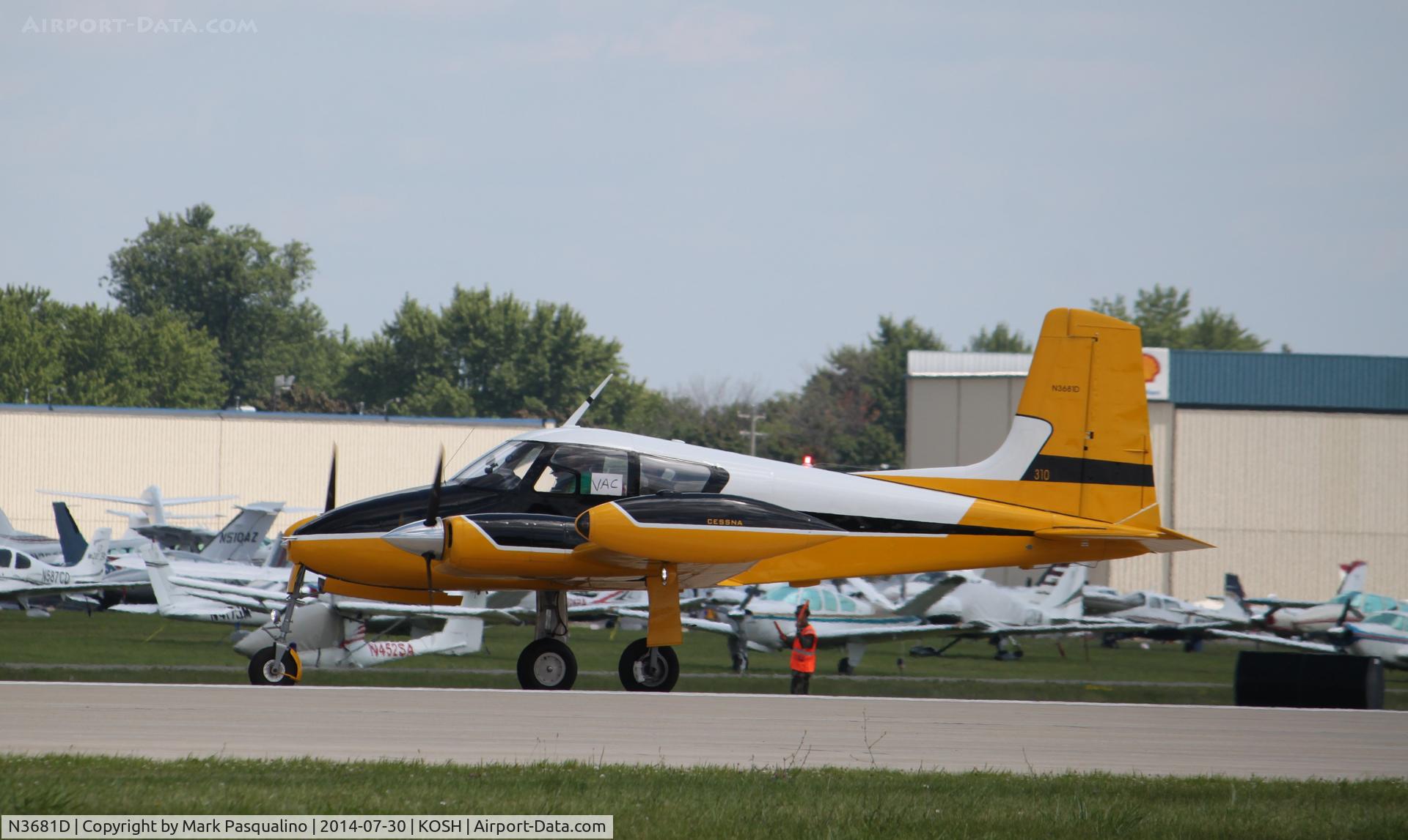 N3681D, 1956 Cessna 310 C/N 35381, Cessna 310