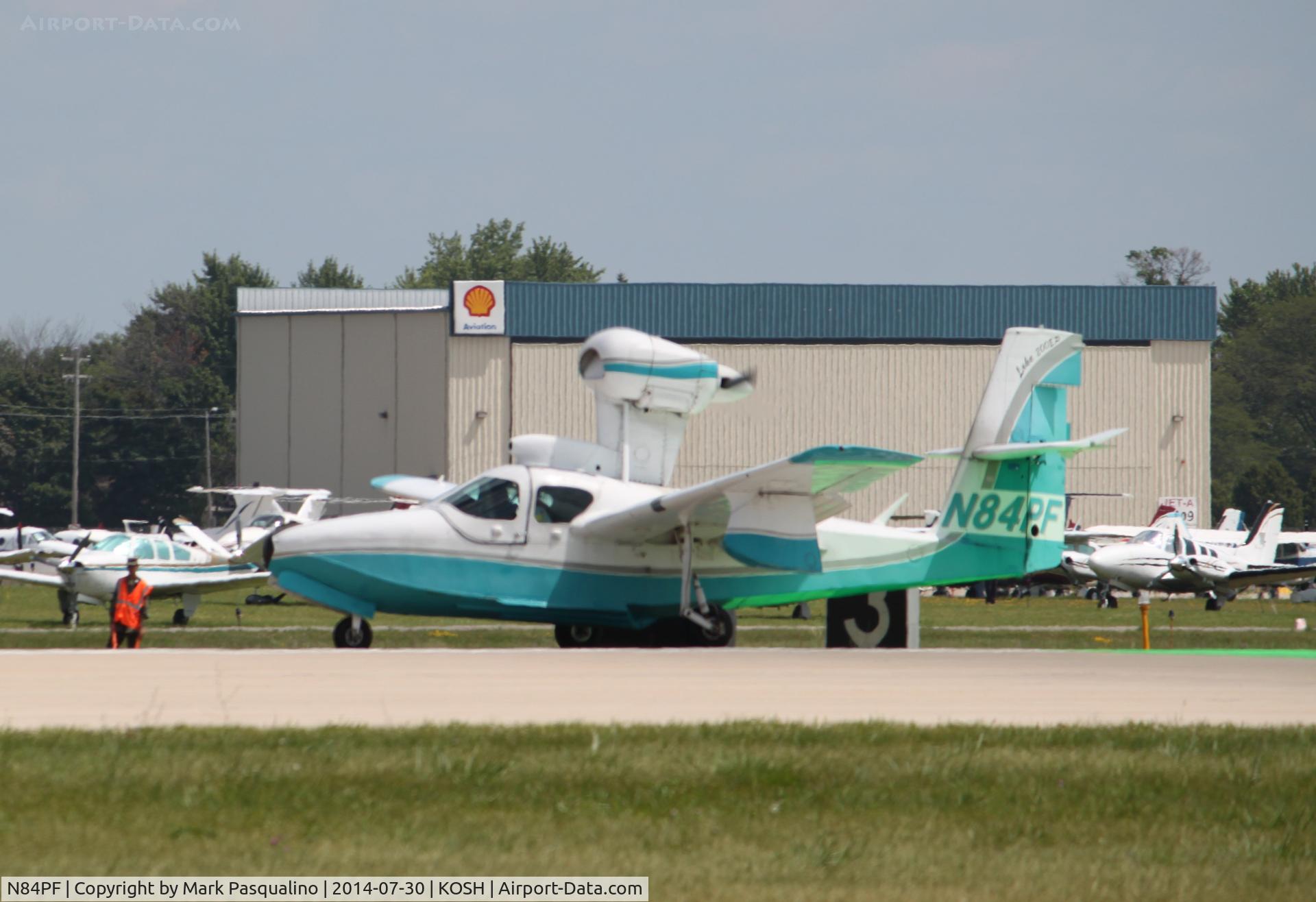 N84PF, 1984 Lake LA-4-200 Buccaneer C/N 1100, Lake LA-4-200