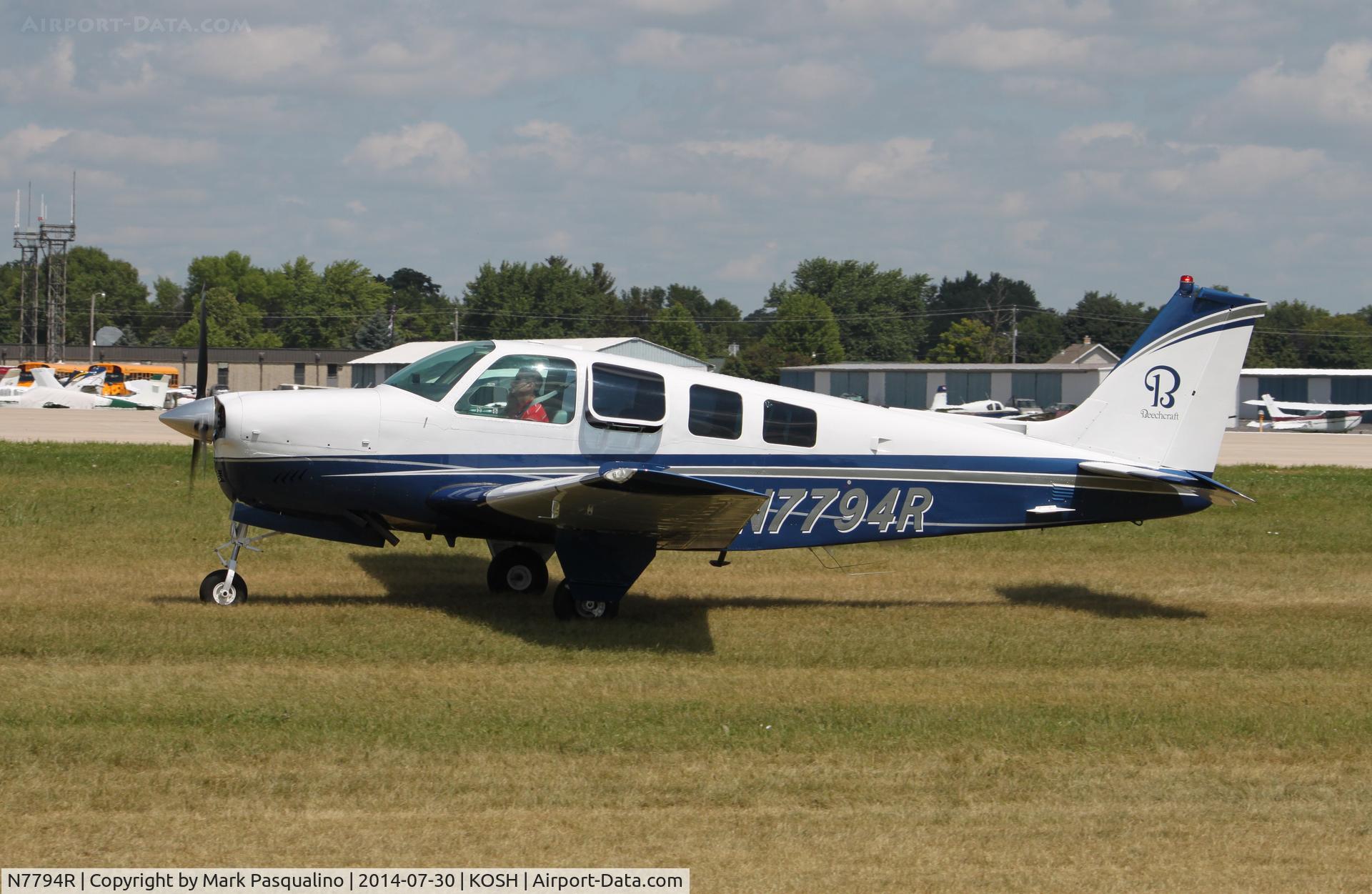 N7794R, 1968 Beech 36 Bonanza C/N E-126, Beech 36