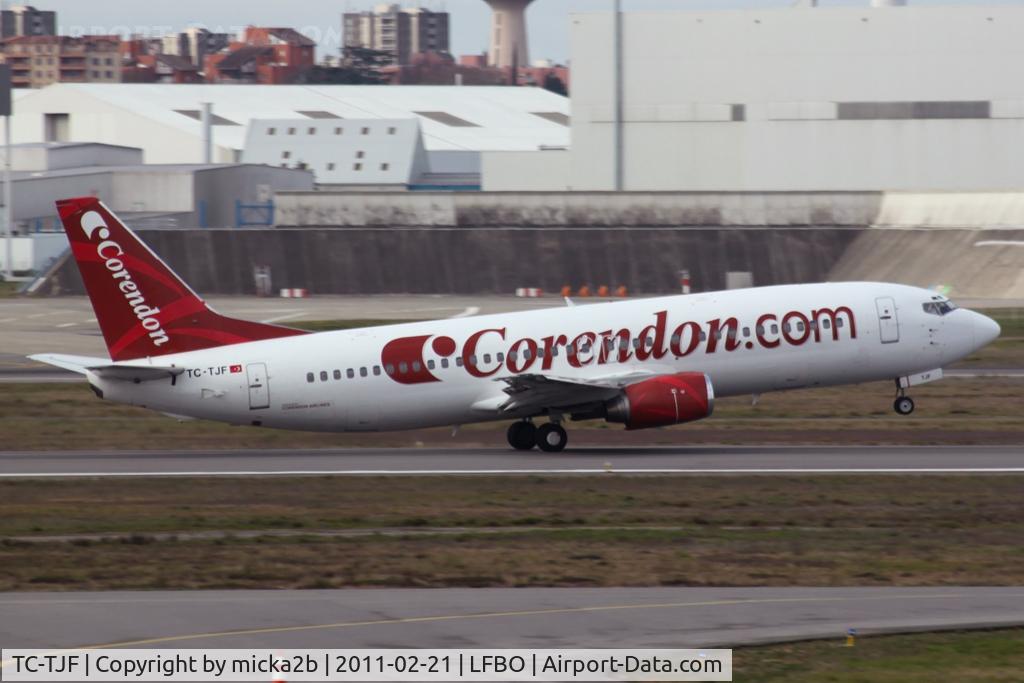 TC-TJF, 1993 Boeing 737-4Y0 C/N 26078, Take off