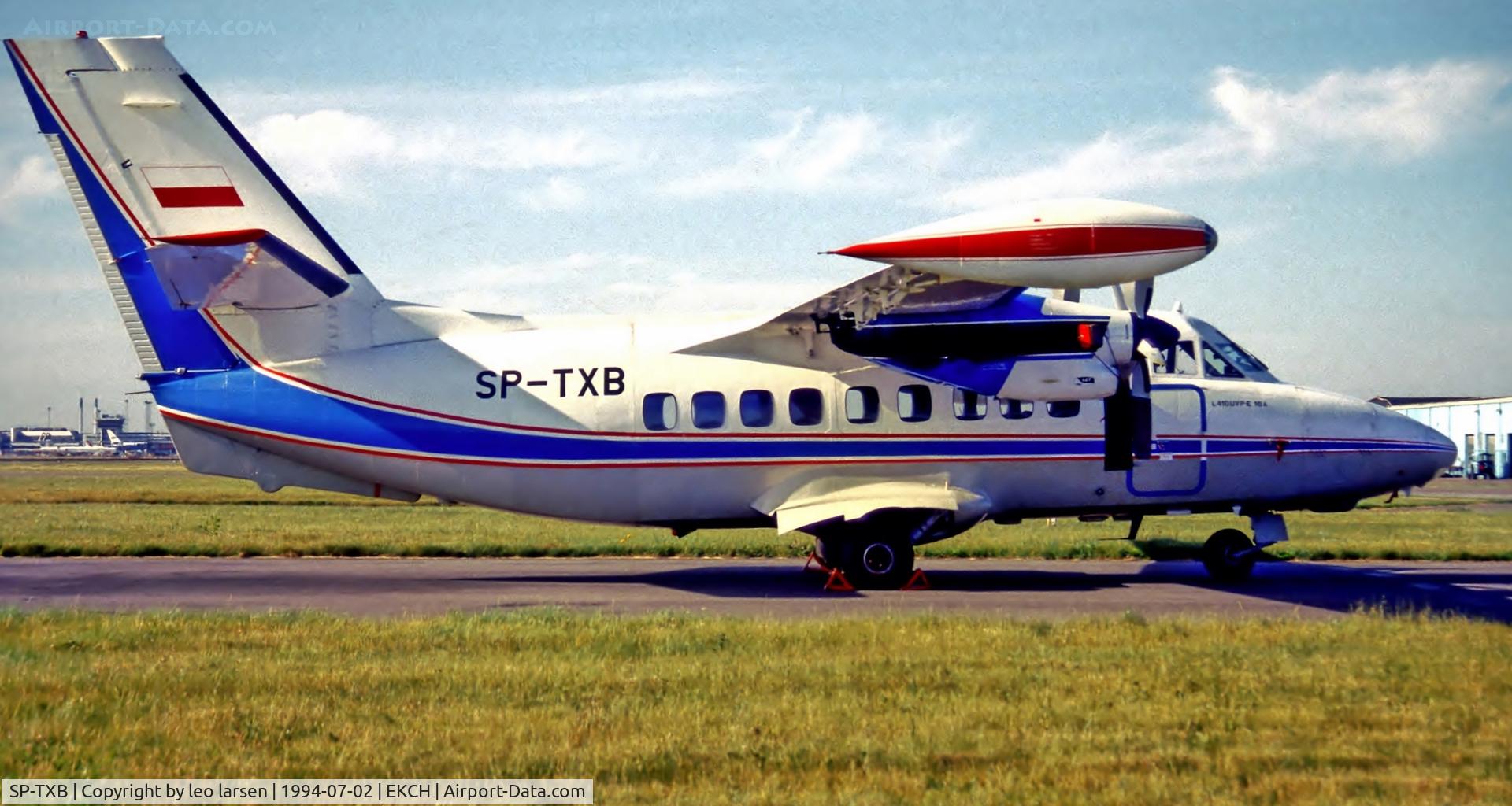 SP-TXB, 1990 Let 410UVP-E16A C/N 902414, Copenhagen 2.7.94