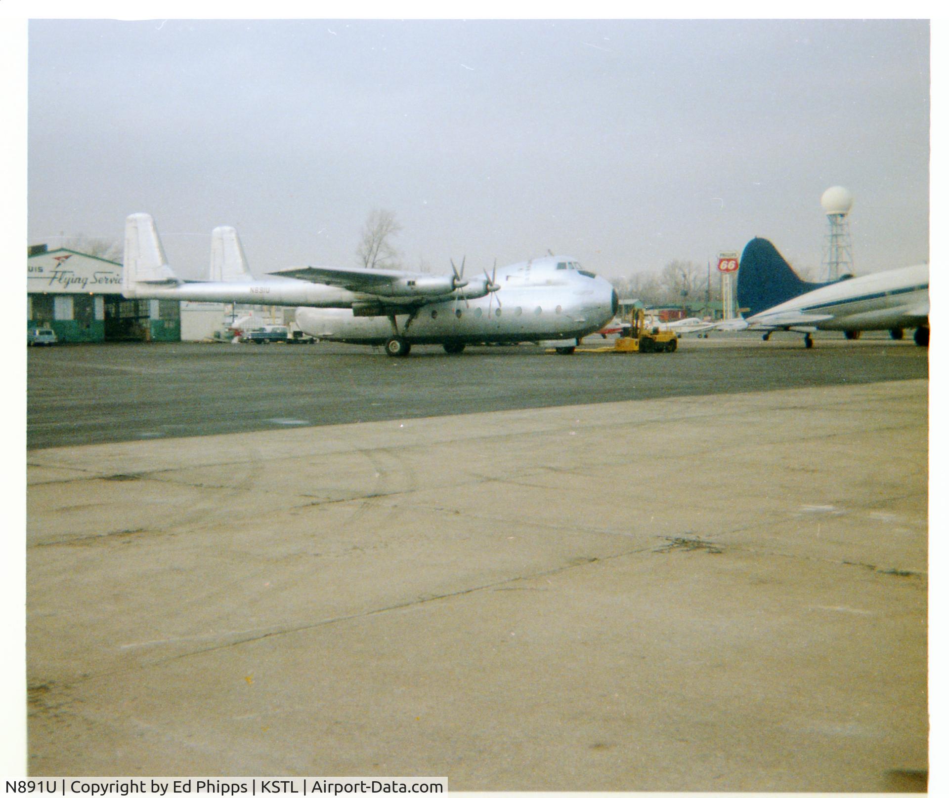 N891U, 1959 Armstrong Whitworth AW650 Argosy 101 C/N 6655, Taken sometime in the mid 1960's.