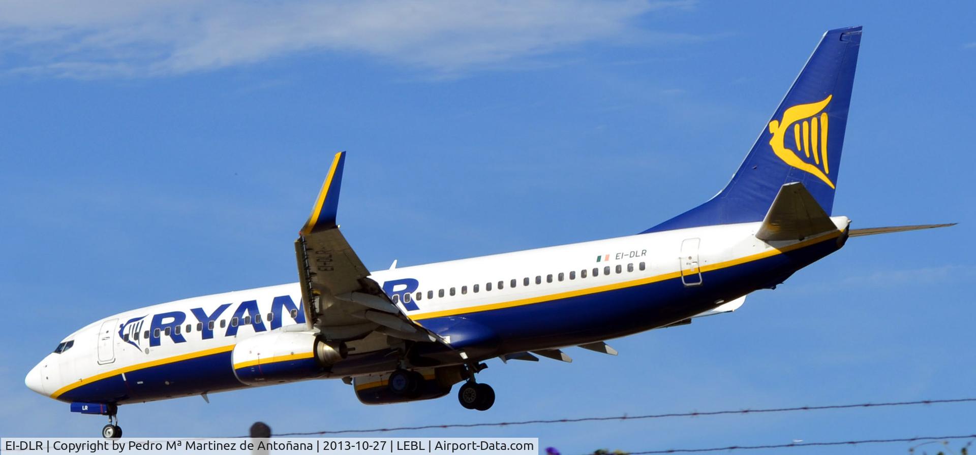 EI-DLR, 2006 Boeing 737-8AS C/N 33596, El Prat - Barcelona