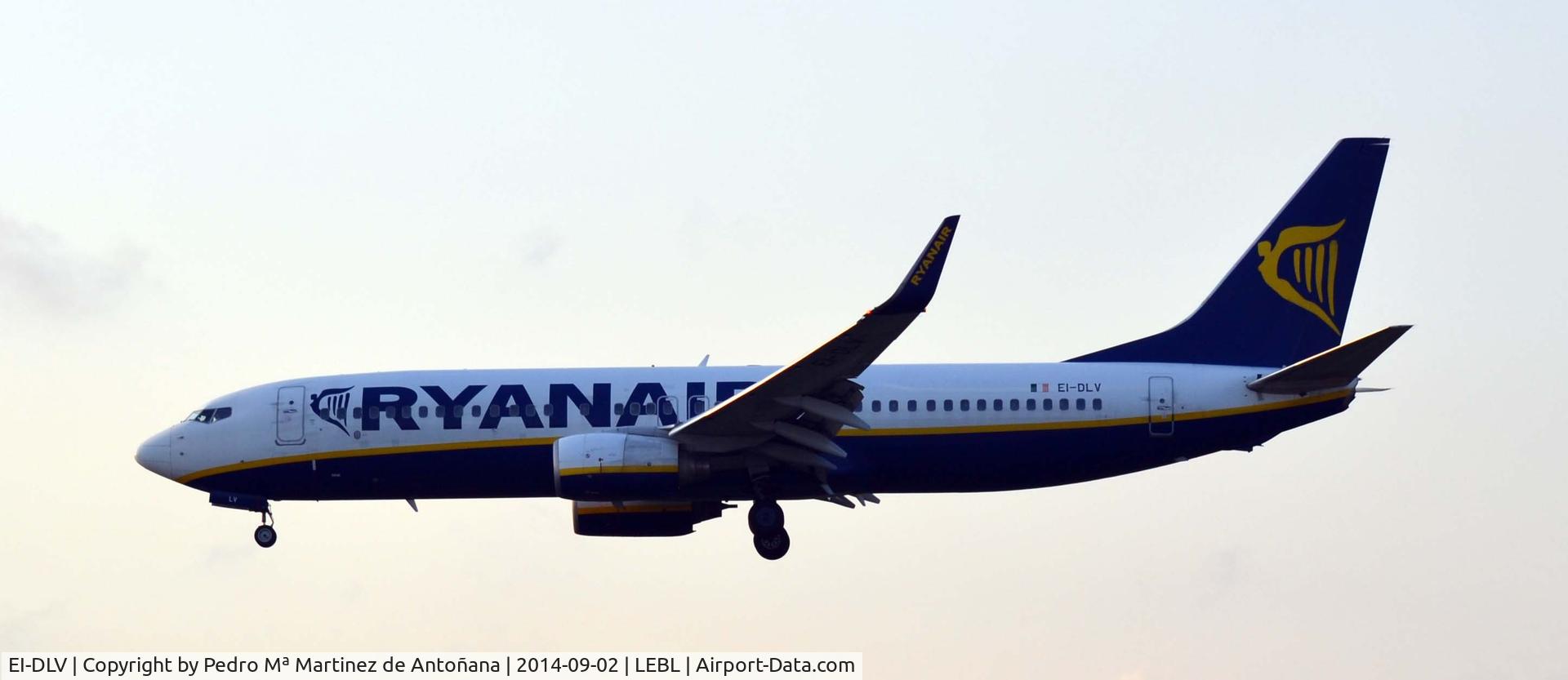 EI-DLV, 2006 Boeing 737-8AS C/N 33598, El Prat - Barcelona