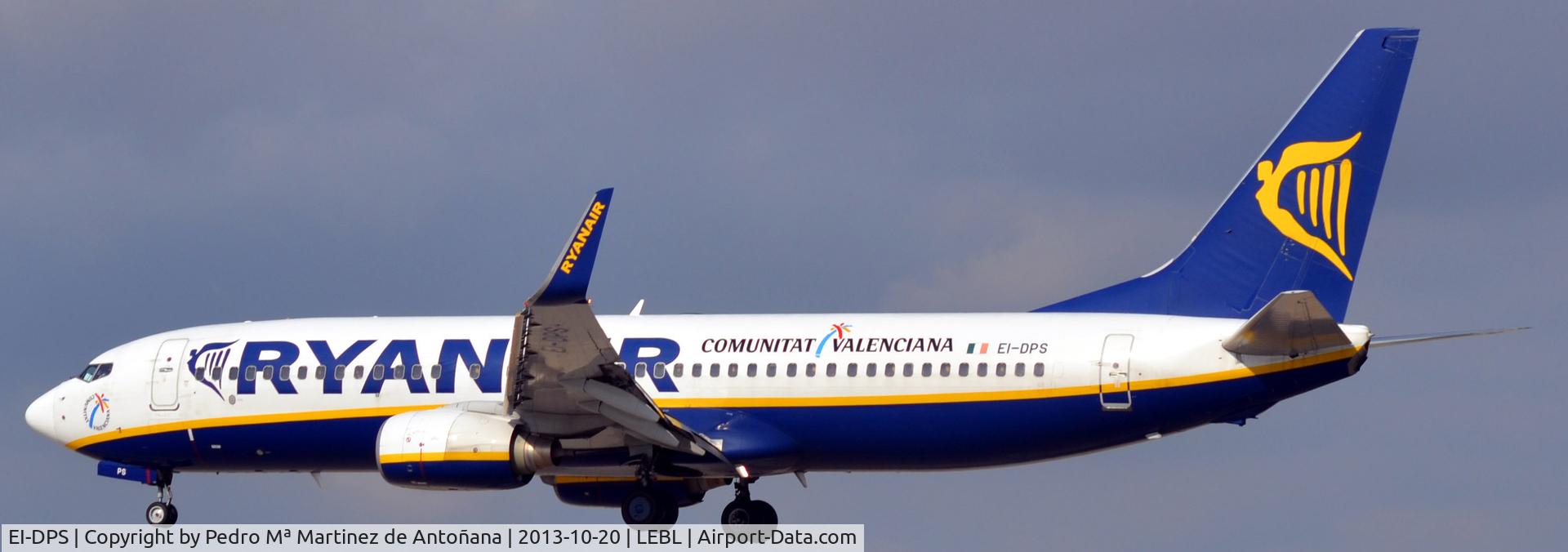 EI-DPS, 2007 Boeing 737-8AS C/N 33641, El Prat - Barcelona