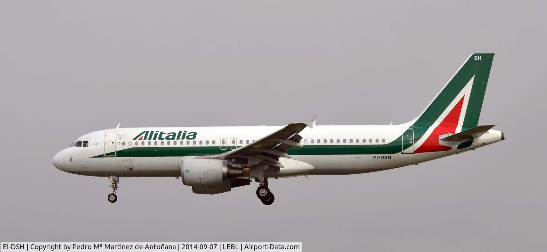 EI-DSH, 2007 Airbus A320-216 C/N 3178, El Prat - Barcelona