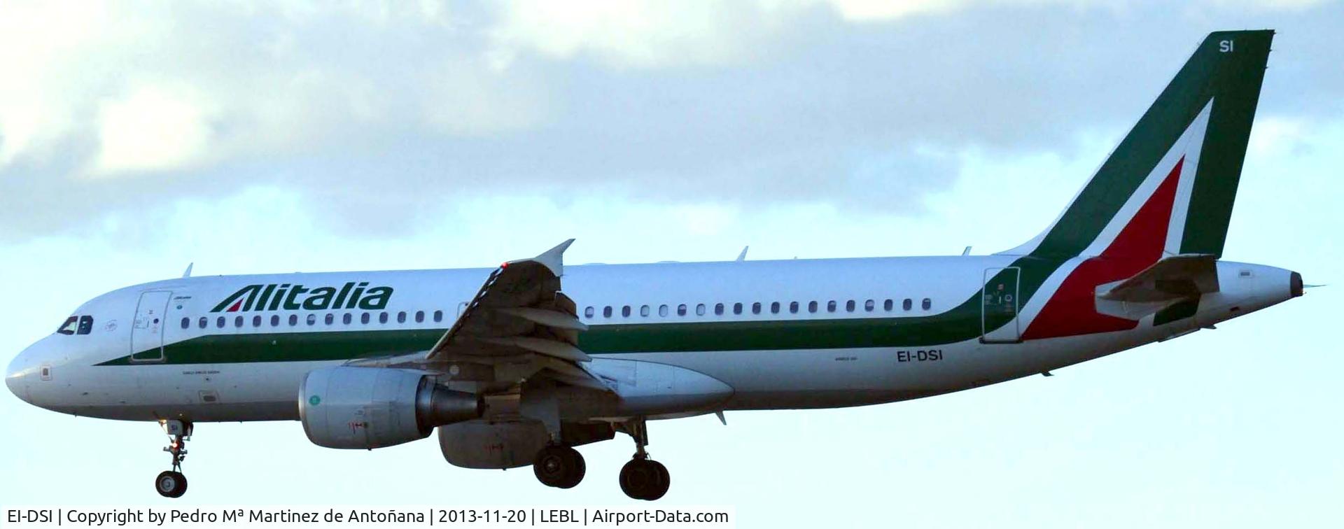 EI-DSI, 2007 Airbus A320-216 C/N 3213, El Prat - Barcelon