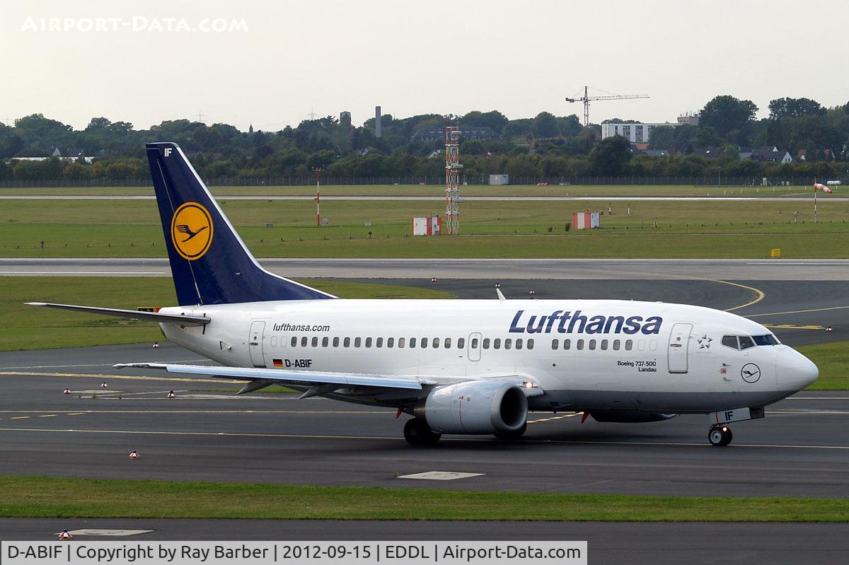 D-ABIF, 1991 Boeing 737-530 C/N 24820, Boeing 737-530 [24820] (Lufthansa) Dusseldorf~D 15/09/2012