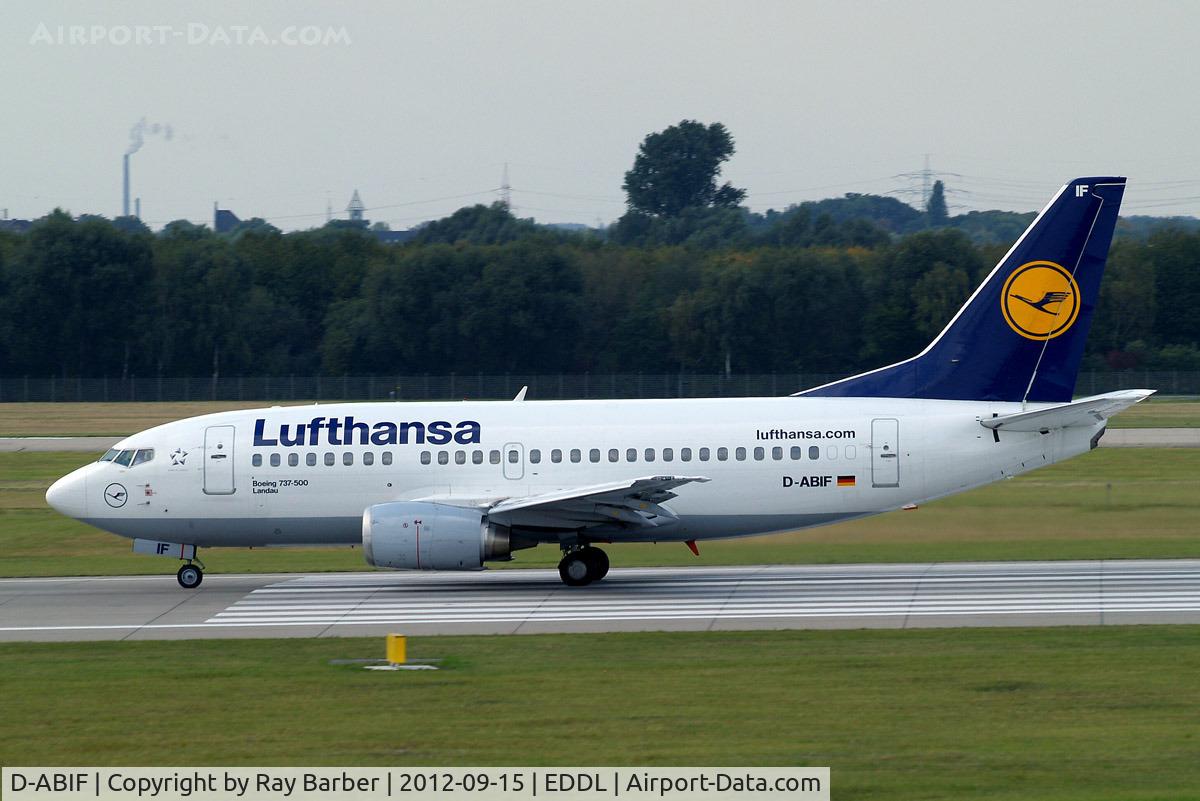 D-ABIF, 1991 Boeing 737-530 C/N 24820, Boeing 737-530 [24820] (Lufthansa) Dusseldorf~D 15/09/2012