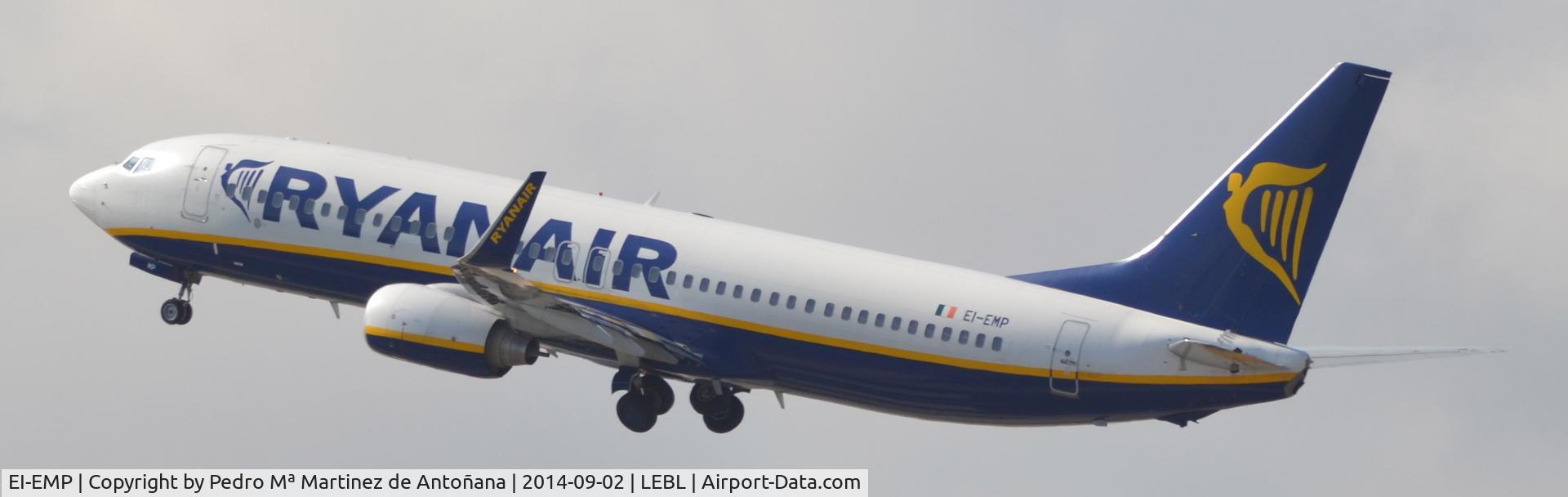 EI-EMP, 2010 Boeing 737-8AS C/N 40285, El Prat - Barcelona