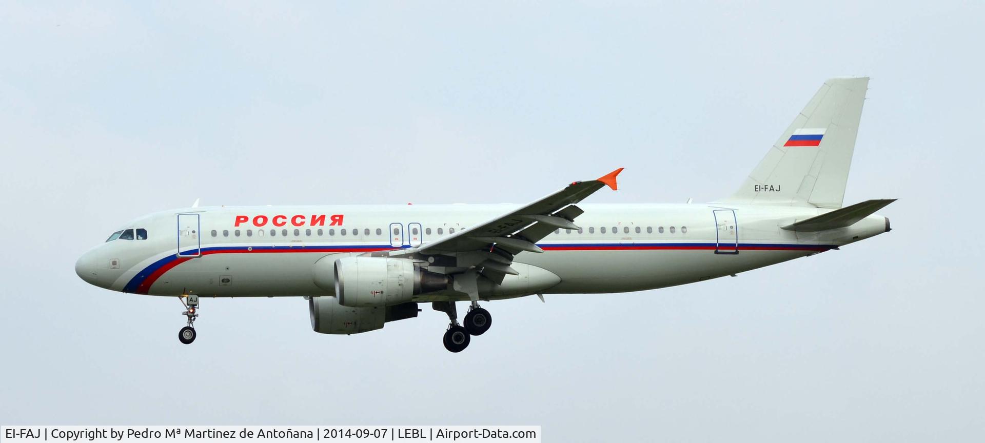 EI-FAJ, 2007 Airbus A320-214 C/N 3044, El Prat - Barcelona