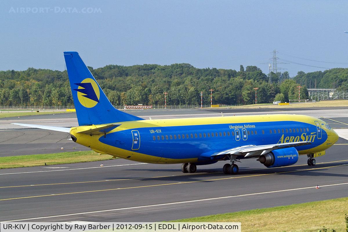 UR-KIV, 1990 Boeing 737-4YO C/N 24686, Boeing 737-4Y0 [24686] (AeroSvit Airlines) Dusseldorf~D 15/09/2012