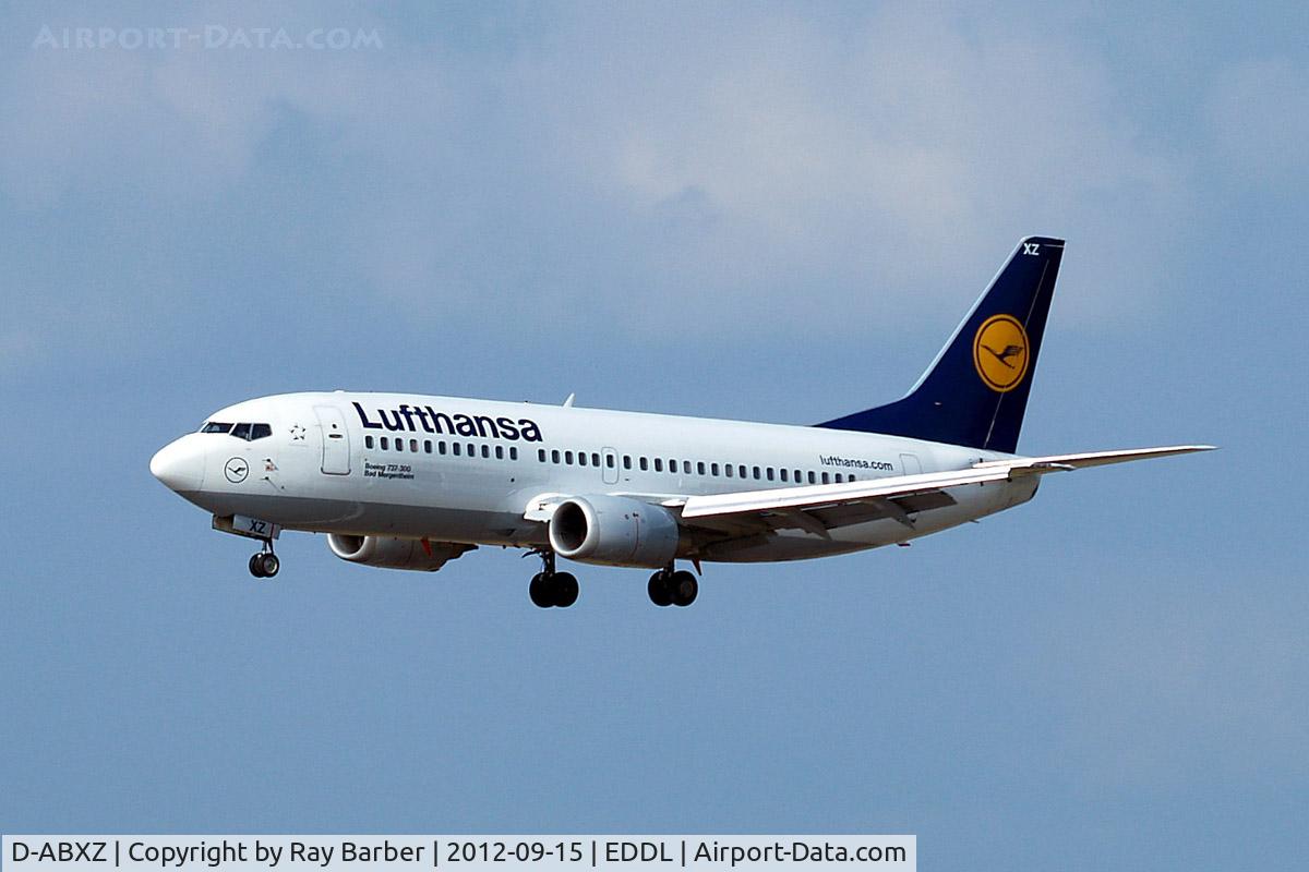 D-ABXZ, 1990 Boeing 737-330 C/N 24564, Boeing 737-330 [24564] (Lufthansa) Dusseldorf~D 15/09/2012