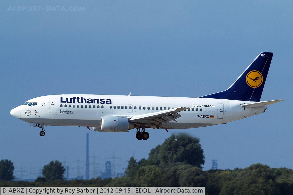 D-ABXZ, 1990 Boeing 737-330 C/N 24564, Boeing 737-330 [24564] (Lufthansa) Dusseldorf~D 15/09/2012