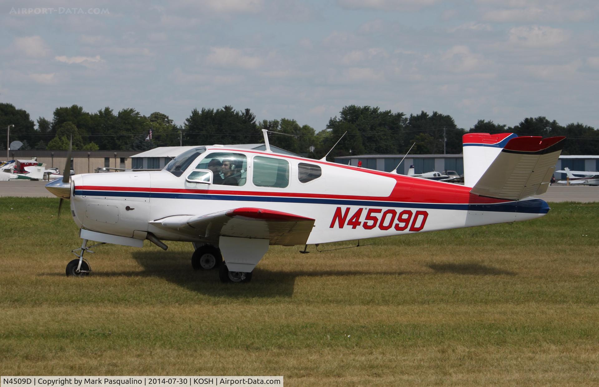 N4509D, 1956 Beech G35 Bonanza C/N D-4661, Beech G35