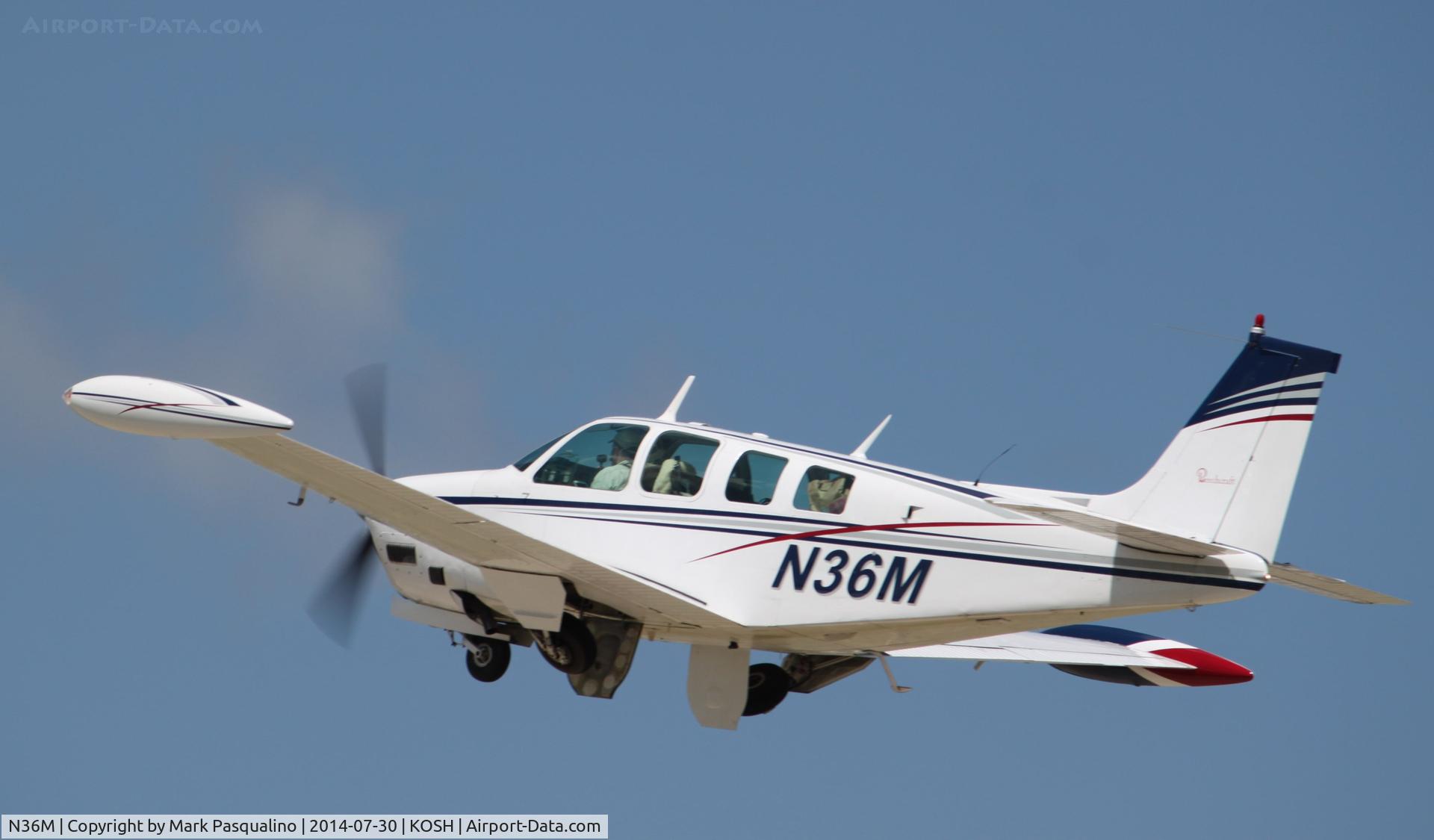 N36M, 1970 Beech A36 Bonanza 36 C/N E-206, Beech A36