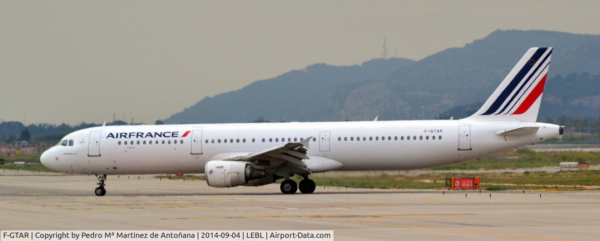 F-GTAR, 2008 Airbus A321-212 C/N 3401, El Prat - Barcelona