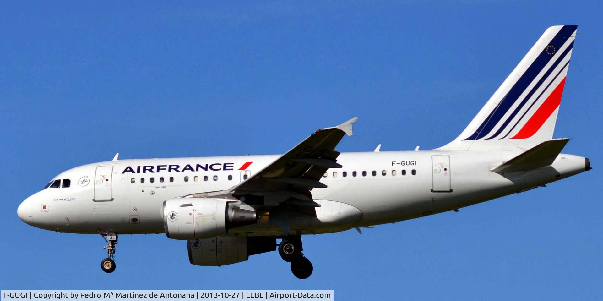 F-GUGI, 2004 Airbus A318-111 C/N 2350, El Prat - Barcelona