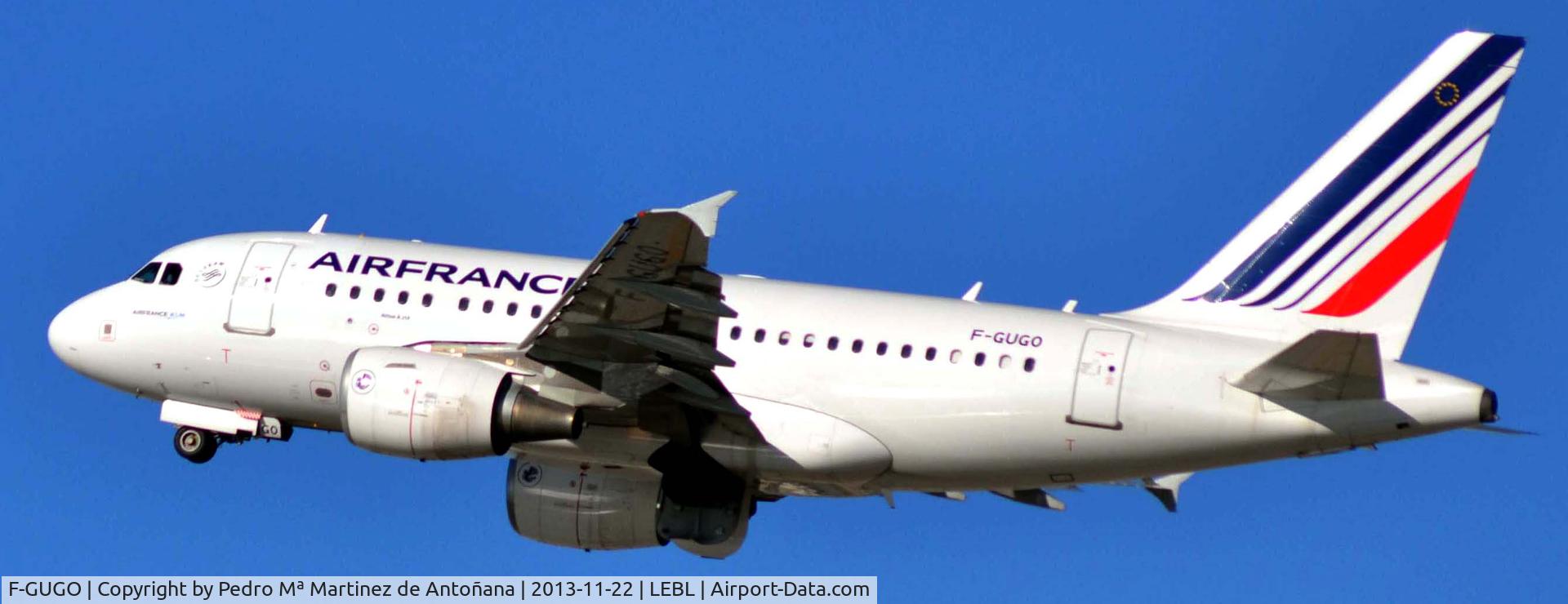 F-GUGO, 2006 Airbus A318-111 C/N 2951, El Prat - Barcelona