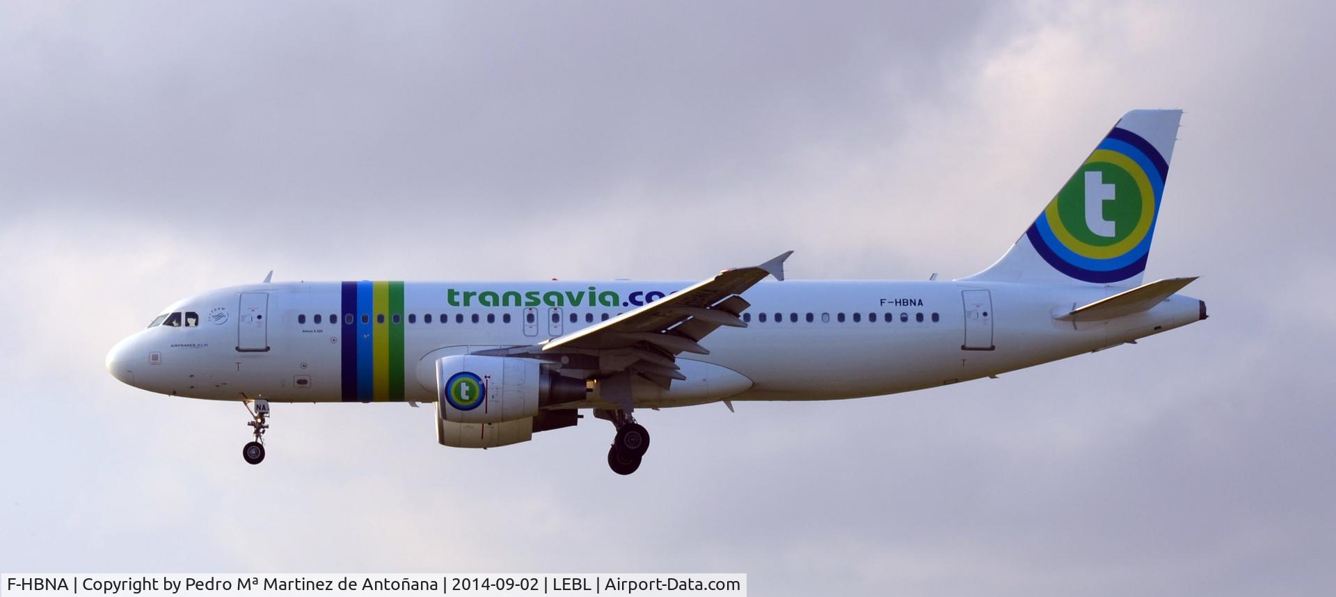 F-HBNA, 2010 Airbus A320-214 C/N 4335, El Prat - Barcelona